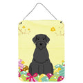 CarolineS Treasures Easter Eggs Giant Schnauzer Metal Print, 16 X 12, Multicolor