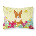 Easter Eggs Corgi Fabric Standard Pillowcase