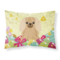 Easter Eggs Pekingnese Fawn Sable Fabric Standard Pillowcase