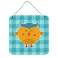CarolineS Treasures Wise Owl Metal Print, 6 Inch  Inch  X 6 Inch  Inch , Multicolor