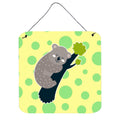 CarolineS Treasures Koala Naptime Metal Print, 6 Inch  Inch  X 6 Inch  Inch , Multicolor
