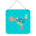 CarolineS Treasures Birdy Love Metal Print, 6 Inch  Inch  X 6 Inch  Inch , Multicolor