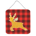 CarolineS Treasures Deer Metal Print, 6 Inch  Inch  X 6 Inch  Inch , Multicolor