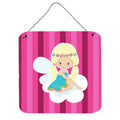 CarolineS Treasures Blonde Fairy Metal Print, 6 Inch  Inch  X 6 Inch  Inch , Multicolor