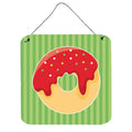 CarolineS Treasures Christmas Donut Metal Print, 6 Inch  Inch  X 6 Inch  Inch , Multicolor