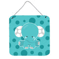 CarolineS Treasures Polkadot Elephant Metal Print, 6 Inch  Inch  X 6 Inch  Inch , Multicolor