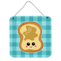 CarolineS Treasures Peanut Butter Toast Metal Print, 6 Inch  Inch  X 6 Inch  Inch , Multicolor