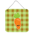 CarolineS Treasures Carol The Carrot Metal Print, 6 Inch  Inch  X 6 Inch  Inch , Multicolor