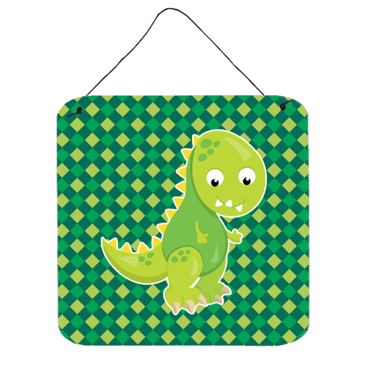 CarolineS Treasures Iguanodon Dinosaur Metal Print, 6 Inch  Inch  X 6 Inch  Inch , Multicolor
