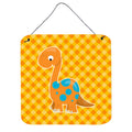 CarolineS Treasures Brontosaurus Dinosaur Metal Print, 6 Inch  Inch  X 6 Inch  Inch , Multicolor
