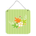 CarolineS Treasures Fall Leaves Metal Print, 6 Inch  Inch  X 6 Inch  Inch , Multicolor