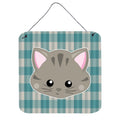 CarolineS Treasures Kitten Face Metal Print, 6 Inch  Inch  X 6 Inch  Inch , Multicolor