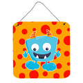CarolineS Treasures Little Monster Aquadevil Metal Print, 6 Inch  Inch  X 6 Inch  Inch , Multicolor
