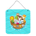 CarolineS Treasures NoahS Ark Metal Print, 6 Inch  Inch  X 6 Inch  Inch , Multicolor
