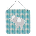 CarolineS Treasures Elephant Metal Print, 6 Inch  Inch  X 6 Inch  Inch , Multicolor