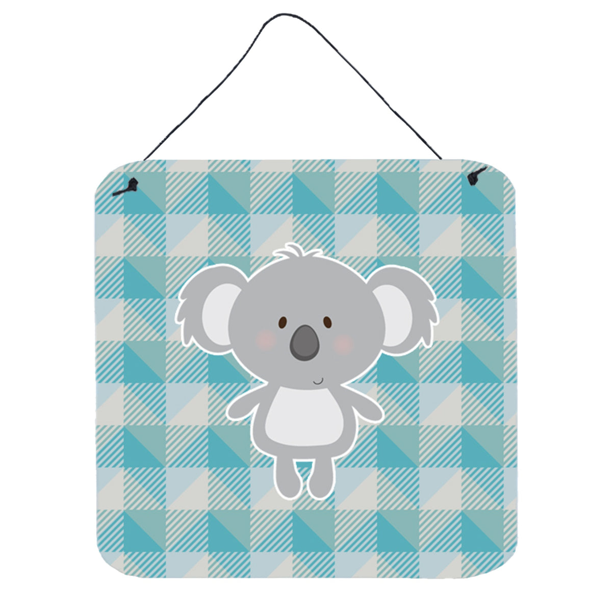 CarolineS Treasures Koala Bear Metal Print, 6 Inch  Inch  X 6 Inch  Inch , Multicolor