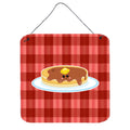 CarolineS Treasures Pancake Face Metal Print, 6 Inch  Inch  X 6 Inch  Inch , Multicolor