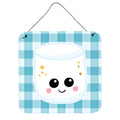 CarolineS Treasures Marshmellow Face Metal Print, 6 Inch  Inch  X 6 Inch  Inch , Multicolor