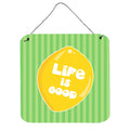 CarolineS Treasures Lemon Life Is Good Metal Print, 6 Inch  Inch  X 6 Inch  Inch , Multicolor