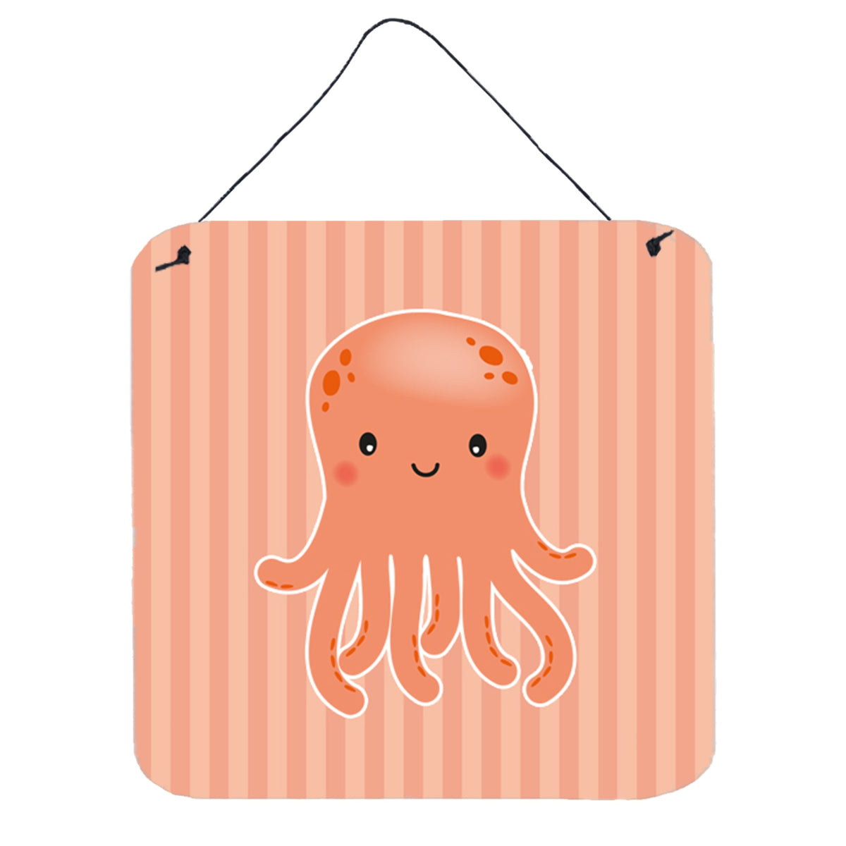 CarolineS Treasures Octopus Metal Print, 6 Inch  Inch  X 6 Inch  Inch , Multicolor