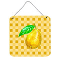 CarolineS Treasures Guava On Basketweave Metal Print, 6H X 6W, Multicolor