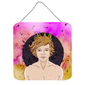 CarolineS Treasures Leo Zodiac Sign Metal Print, 6H X 6W, Multicolor