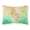 'Caroline'S Treasures Rubber Duckie Watercolor Pillowcase, Standard, Multicolor'