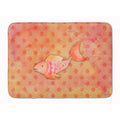 Carolines Treasures Orange Fish Watercolor Floor Mat, 19H x 27W, Multicolor