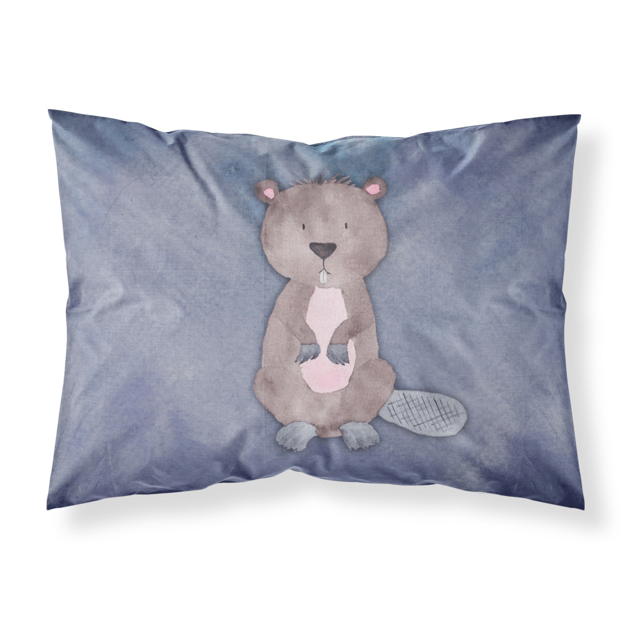 'Caroline'S Treasures Beaver Watercolor Pillowcase, Standard, Multicolor'