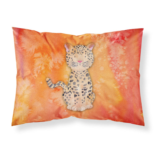'Caroline'S Treasures Leopard Watercolor Pillowcase, Standard, Multicolor'