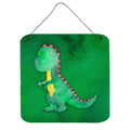 CarolineS Treasures Tyrannosaurus Rex Watercolor Metal Print, 6 Inch  Inch  X 6 Inch  Inch , Multicolor