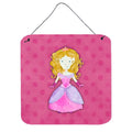 CarolineS Treasures Princess Watercolor Metal Print, 6 Inch  Inch  X 6 Inch  Inch , Multicolor