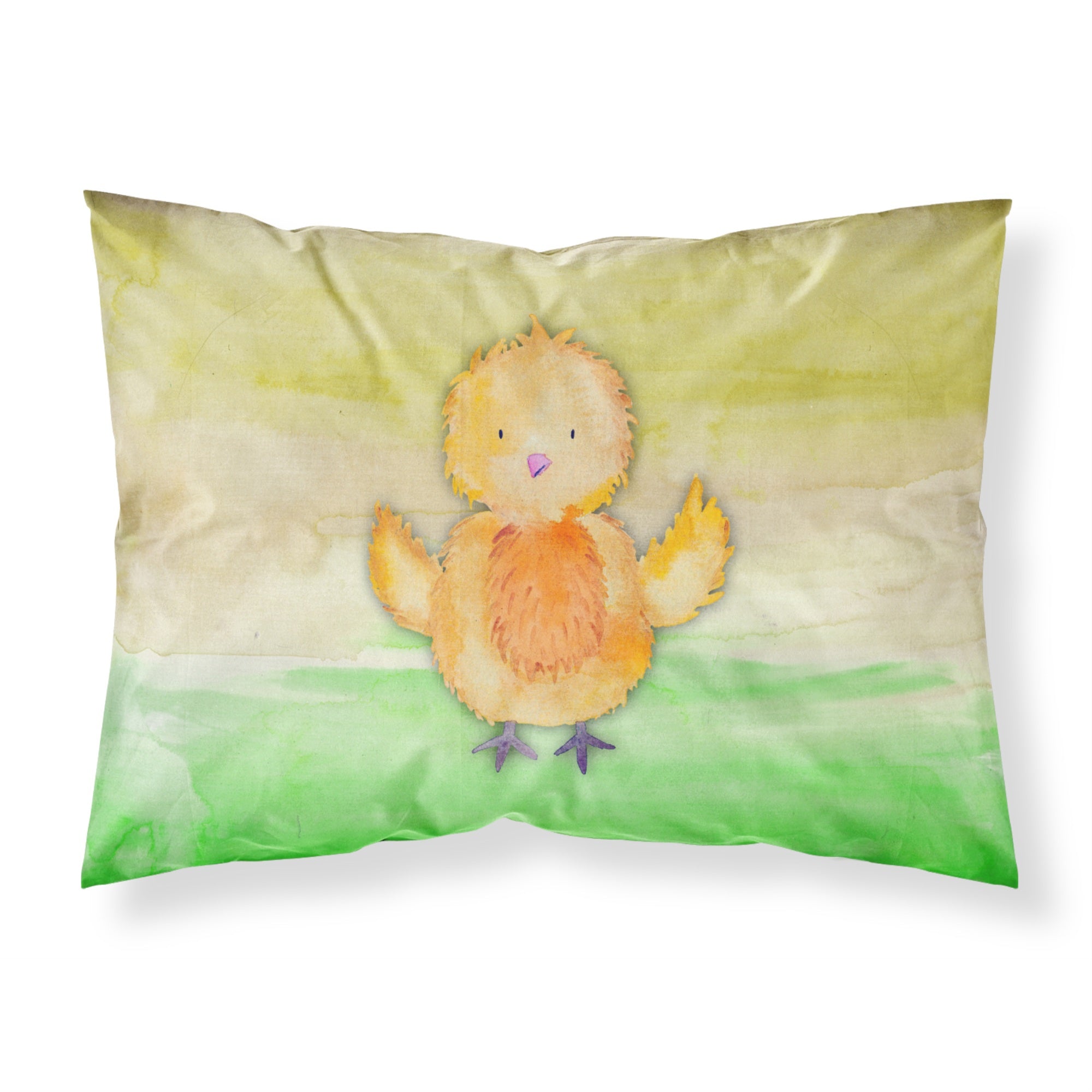 'Caroline'S Treasures Chicken Watercolor Pillowcase, Standard, Multicolor'