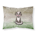 Caroline'S Treasures Badger Watercolor Pillowcase Standard Multicolor