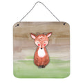 CarolineS Treasures Baby Deer Watercolor Metal Print, 6 Inch  Inch  X 6 Inch  Inch , Multicolor