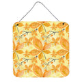 CarolineS Treasures Fall Leaves And Branches Metal Print, 6 Inch  Inch  H X 6 Inch  Inch  W, Multicolor