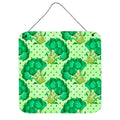 CarolineS Treasures Watercolor Broccoli Metal Print, 6 Inch  Inch  H X 6 Inch  Inch  W, Multicolor