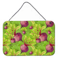 CarolineS Treasures Watercolor Radishes Metal Print, 8 Inch  Inch  H X 12 Inch  Inch  W, Multicolor