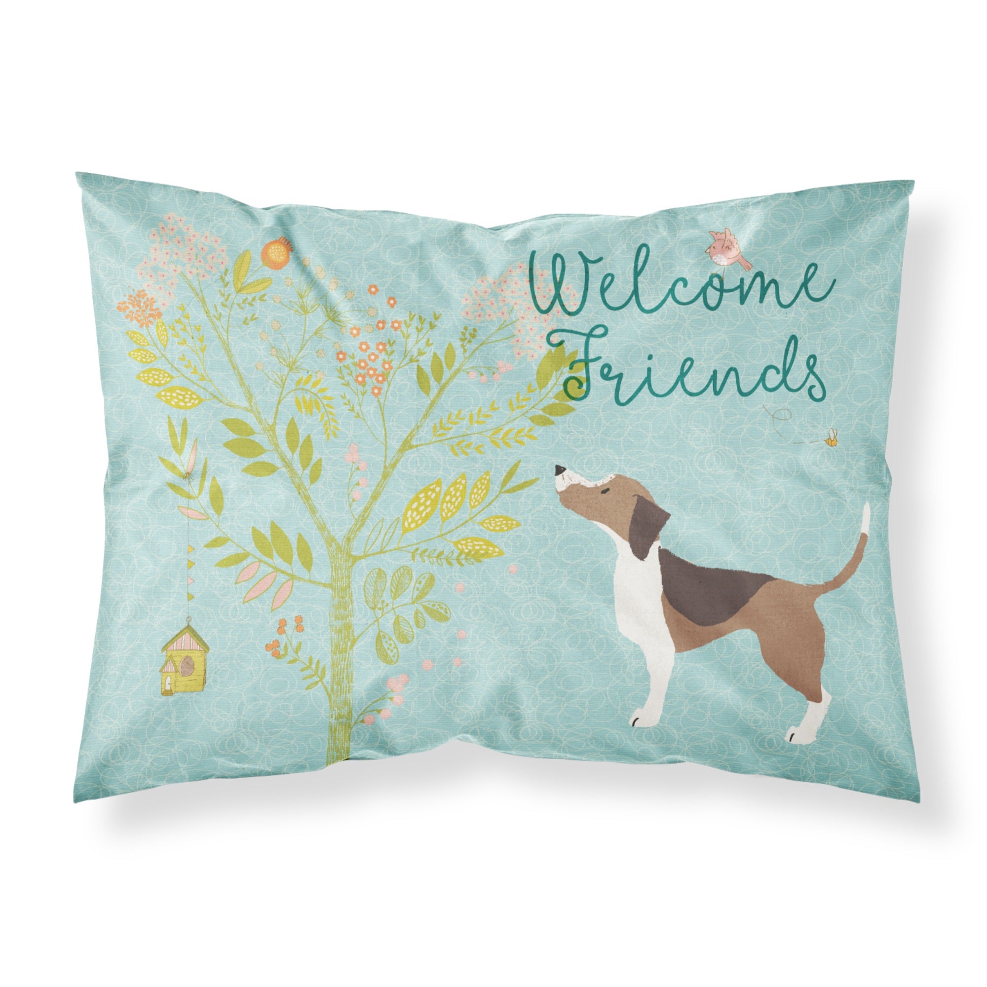 'Caroline'S Treasures Welcome Friends Beagle Pillowcase, Standard'