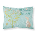 'Caroline'S Treasures Welcome Friends Whippet Pillowcase, Standard,'