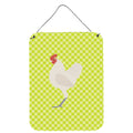 CarolineS Treasures German Langshan Chicken Green Metal Print, 16Hx12W, Multicolor