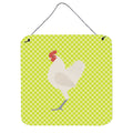 CarolineS Treasures Green German Langshan Chicken Metal Print, 6Hx6W