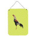 CarolineS Treasures Kulang Chicken Green Metal Print, 16Hx12W, Multicolor