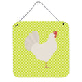 CarolineS Treasures Green Leghorn Chicken Metal Print, 6Hx6W