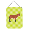 CarolineS Treasures Mule Green Metal Print, 16Hx12W, Multicolor