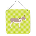 CarolineS Treasures Green Australian Teamster Donkey Metal Print, 6Hx6W