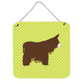 CarolineS Treasures Green Poitou Poiteuin Donkey Metal Print, 6Hx6W