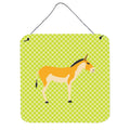 CarolineS Treasures Green Turkmenian Kulan Donkey Metal Print, 6Hx6W