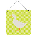 CarolineS Treasures Green American Pekin Duck Metal Print, 6 Inch  Inch  H X 6 Inch  Inch  W