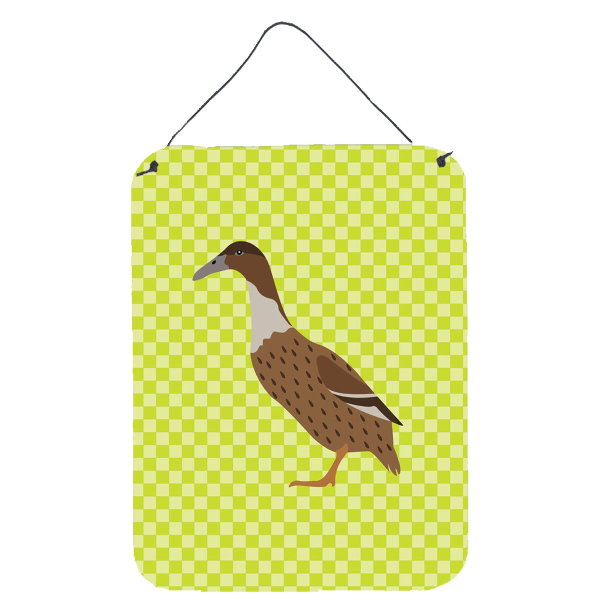CarolineS Treasures Dutch Hook Bill Duck Green Metal Print, 16Hx12W, Multicolor